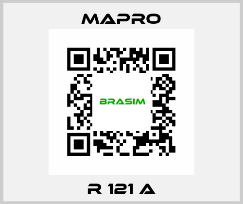 R 121 A Mapro