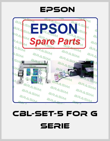 CBL-SET-5 for G serie EPSON
