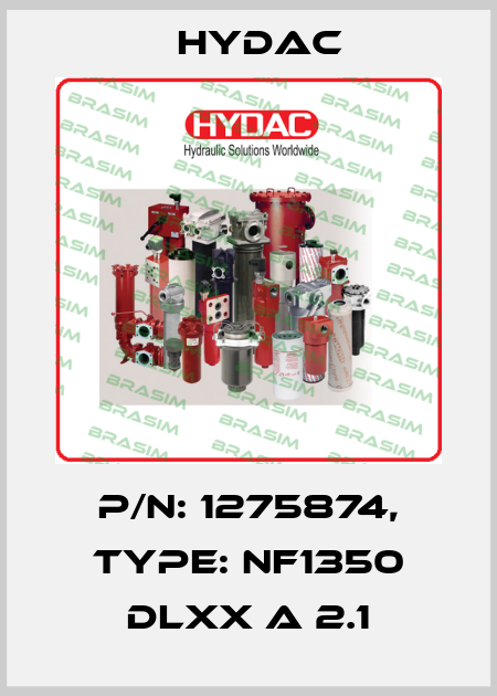 P/N: 1275874, Type: NF1350 DLXX A 2.1 Hydac