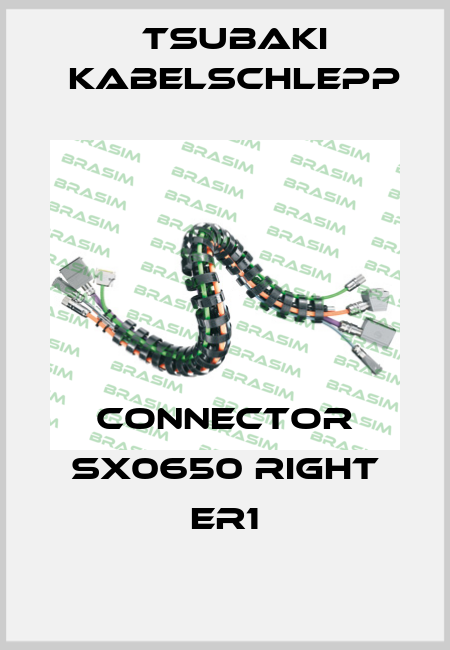 Connector SX0650 right ER1 Tsubaki Kabelschlepp