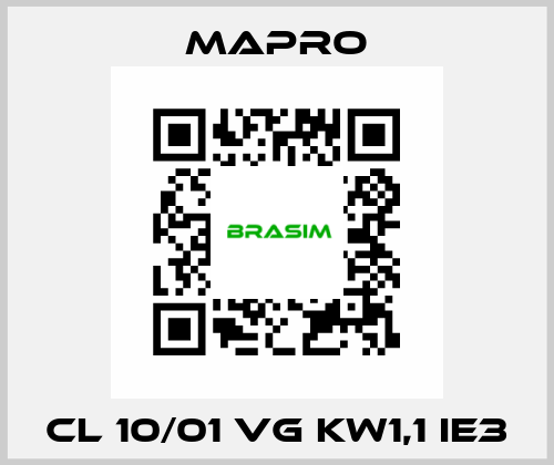CL 10/01 VG kW1,1 IE3 Mapro