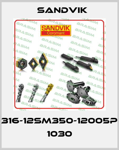 316-12SM350-12005P 1030 Sandvik