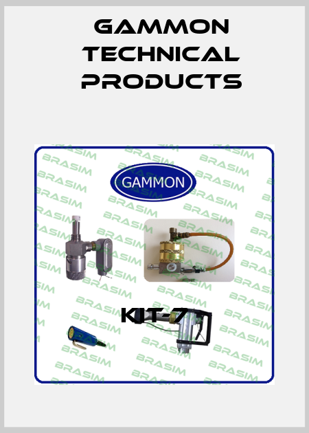 KIT-7 Gammon Technical Products