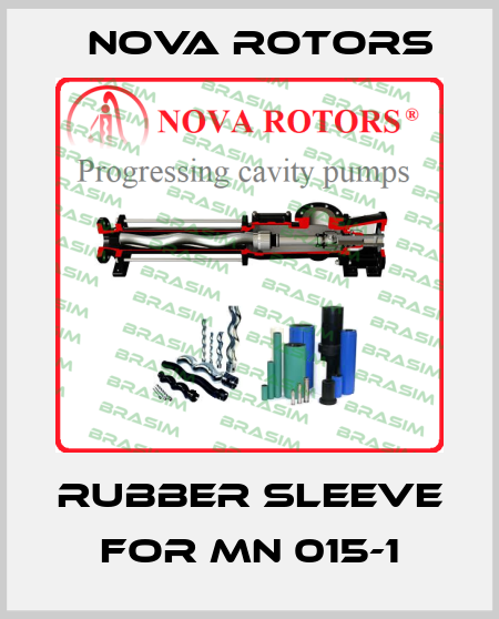 rubber sleeve for MN 015-1 Nova Rotors