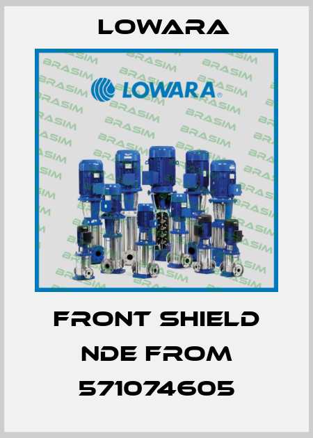 Front Shield NDE from 571074605 Lowara