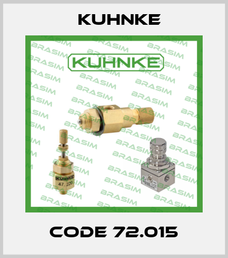 Code 72.015 Kuhnke