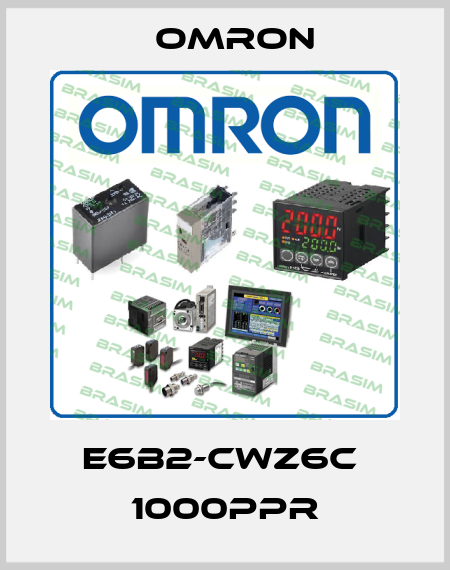 E6B2-CWZ6C  1000PPR Omron