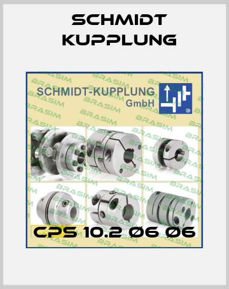 CPS 10.2 ø6 ø6 Schmidt Kupplung