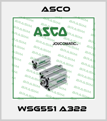 WSG551 A322  Asco
