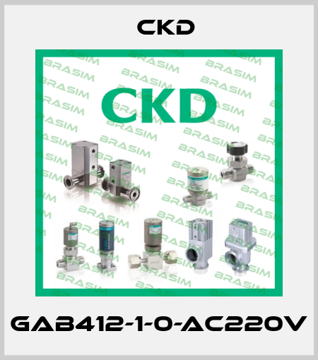GAB412-1-0-AC220V Ckd