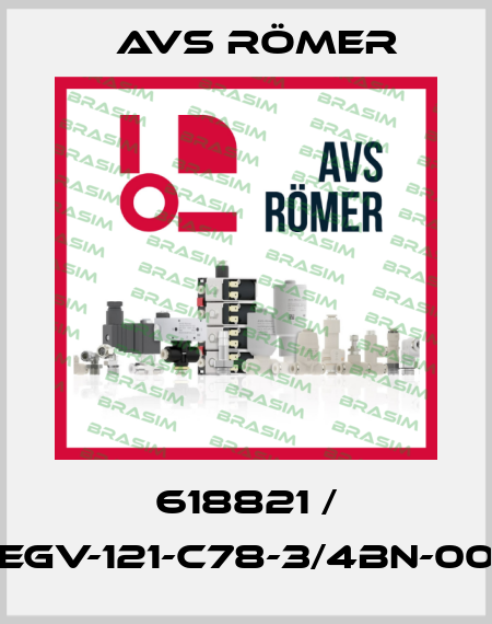 618821 / EGV-121-C78-3/4BN-00 Avs Römer