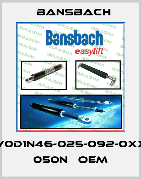 V0D1N46-025-092-0XX 050N   OEM Bansbach