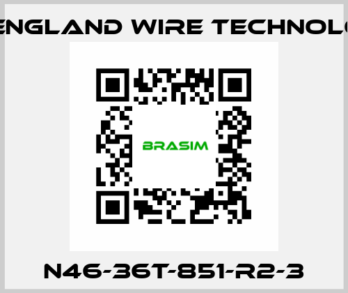 N46-36T-851-R2-3 New England Wire Technologies