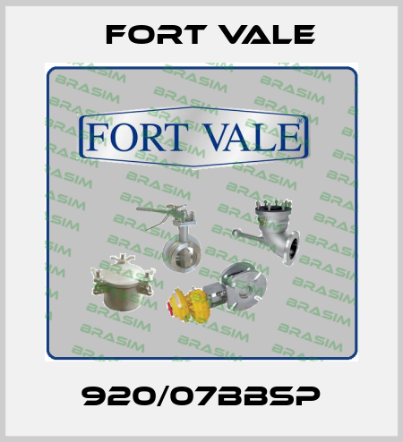 920/07BBSP Fort Vale