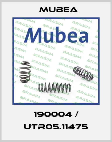 190004 / UTR05.11475 Mubea