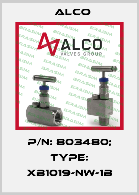p/n: 803480; Type: XB1019-NW-1B Alco