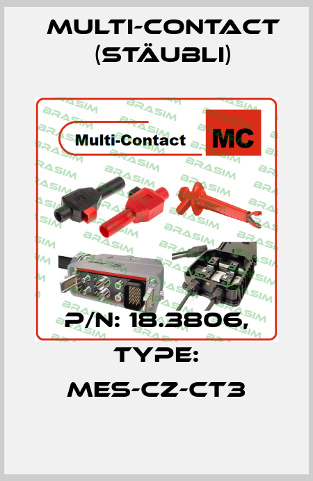 p/n: 18.3806, Type: MES-CZ-CT3 Multi-Contact (Stäubli)
