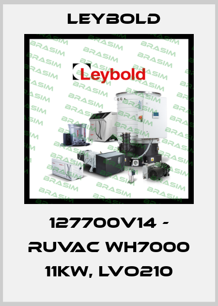 127700V14 - RUVAC WH7000 11KW, LVO210 Leybold