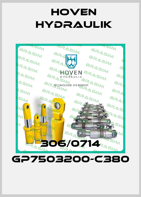 306/0714 GP7503200-C380 Hoven Hydraulik