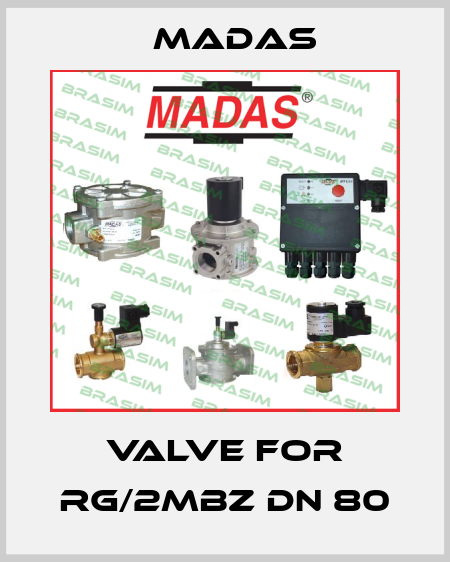 valve for RG/2MBZ DN 80 Madas