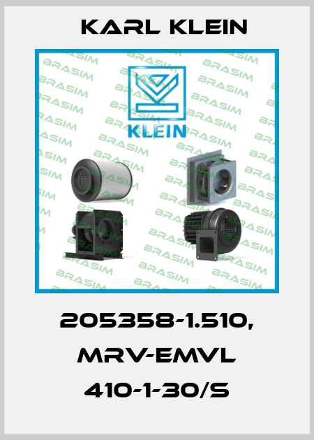205358-1.510, MRV-EMVL 410-1-30/s Karl Klein