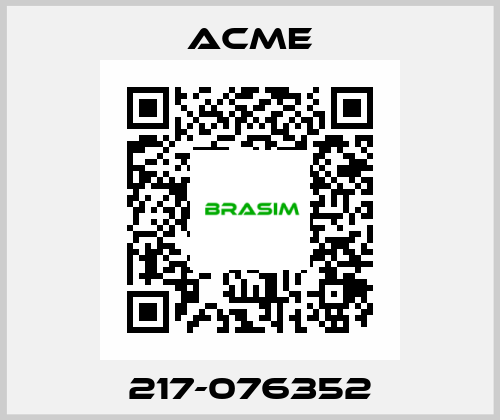 217-076352 Acme