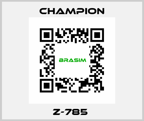 Z-785  Champion