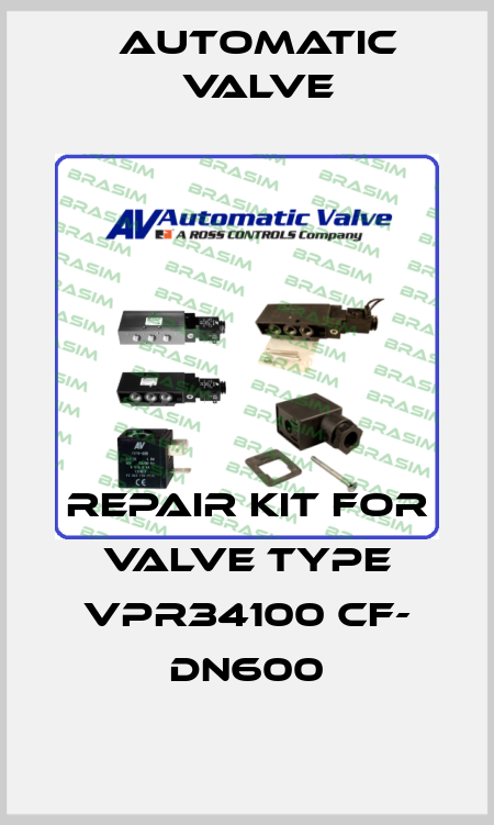 Repair kit for valve type VPR34100 CF- DN600 Automatic Valve