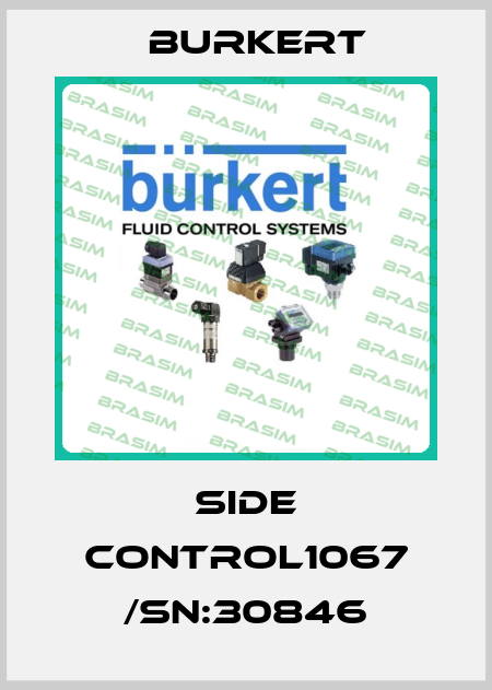 SIDE CONTROL1067 /SN:30846 Burkert