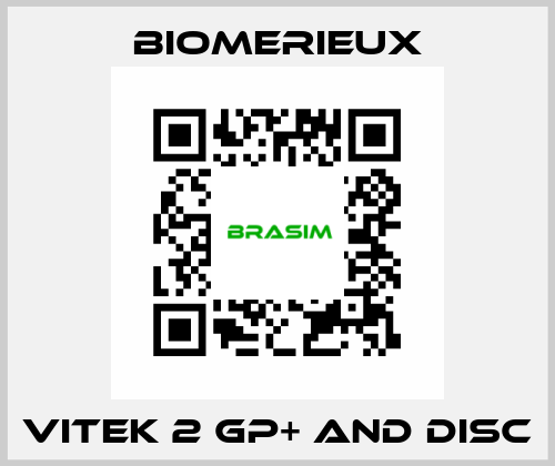 Vitek 2 GP+ and disc Biomerieux