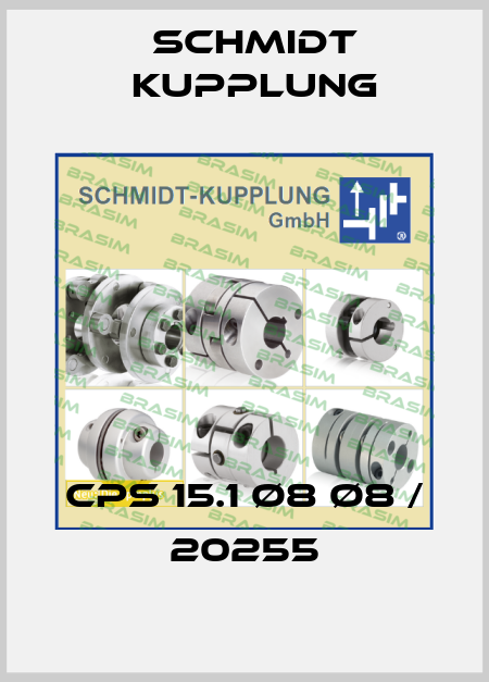 CPS 15.1 ø8 ø8 / 20255 Schmidt Kupplung