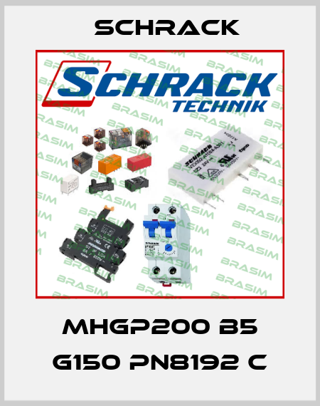 MHGP200 B5 G150 PN8192 C Schrack
