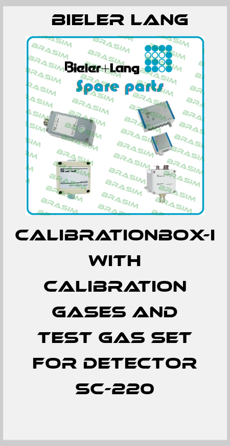 Calibrationbox-i with calibration gases and test gas set for detector SC-220 Bieler Lang