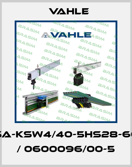 SA-KSW4/40-5HS28-60 / 0600096/00-5 Vahle