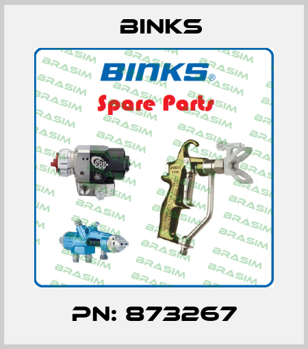 PN: 873267 Binks