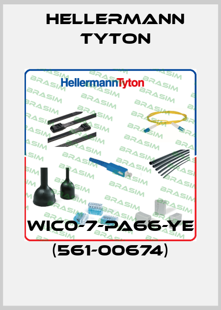 WIC0-7-PA66-YE (561-00674) Hellermann Tyton