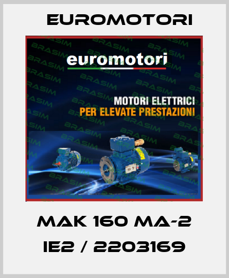 MAK 160 Ma-2 IE2 / 2203169 Euromotori