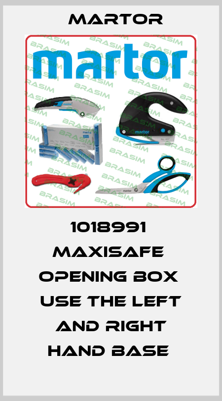 1018991  Maxisafe  opening BOX  use the left and right hand base  Martor