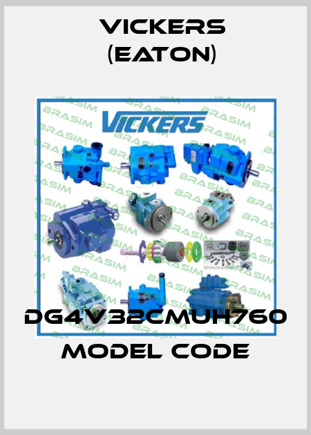 DG4V32CMUH760   Model Code Vickers (Eaton)