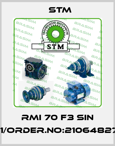 RMI 70 F3 SIN M1/Order.No:2106482711 Stm