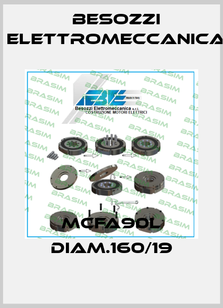 MCFA90L DIAM.160/19 Besozzi Elettromeccanica
