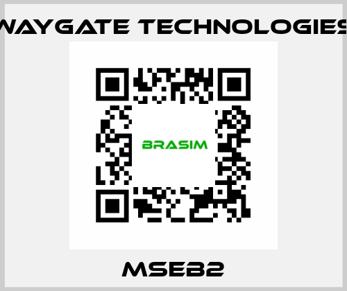 MSEB2 WayGate Technologies