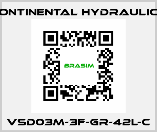 VSD03M-3F-GR-42L-C Continental Hydraulics