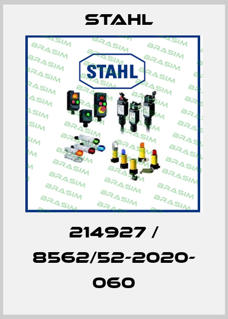 214927 / 8562/52-2020- 060 Stahl