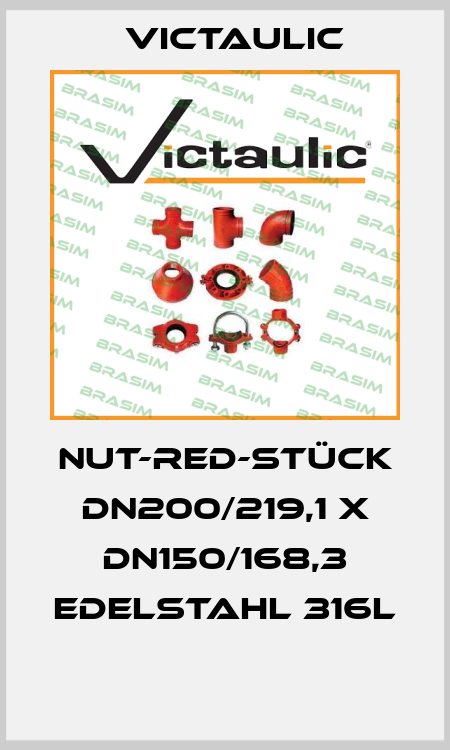 Nut-Red-Stück DN200/219,1 x DN150/168,3 Edelstahl 316L  Victaulic