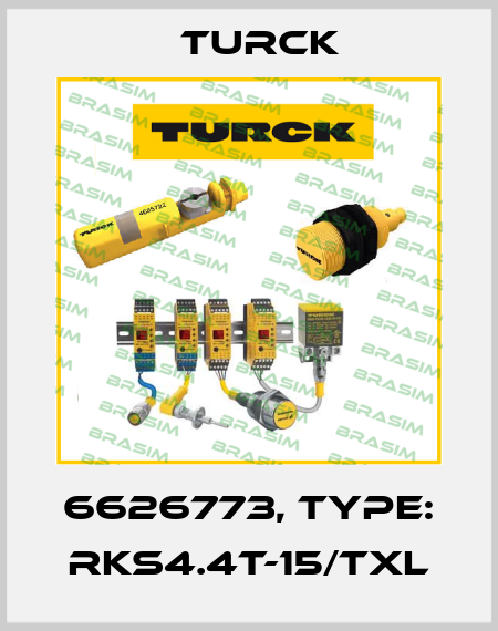 6626773, Type: RKS4.4T-15/TXL Turck