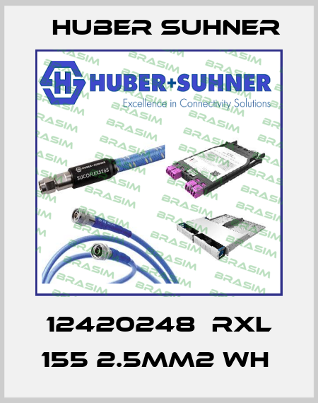 12420248  RXL 155 2.5MM2 WH  Huber Suhner