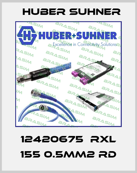 12420675  RXL 155 0.5MM2 RD Huber Suhner
