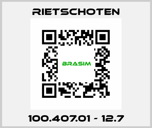 100.407.01 - 12.7 RIETSCHOTEN