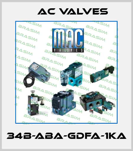 34B-ABA-GDFA-1KA МAC Valves
